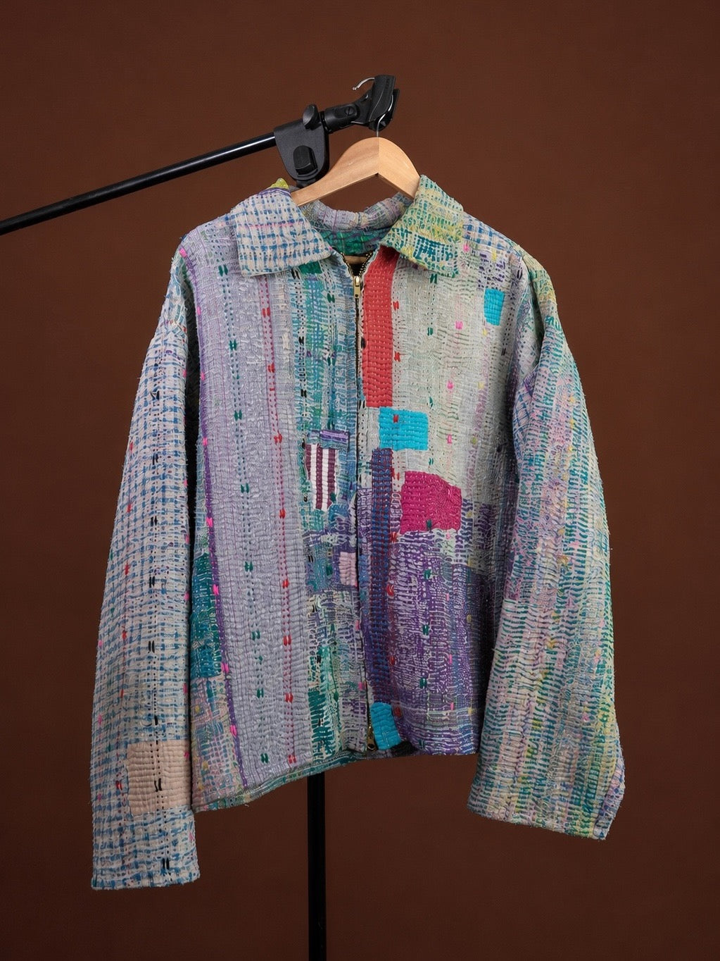 Vintage Quilted Patchwork Jacket “Mosaic”