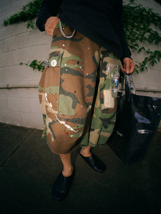Camo Cargo Shorts