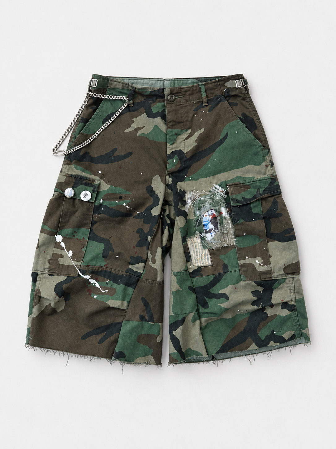 Camo Cargo Shorts
