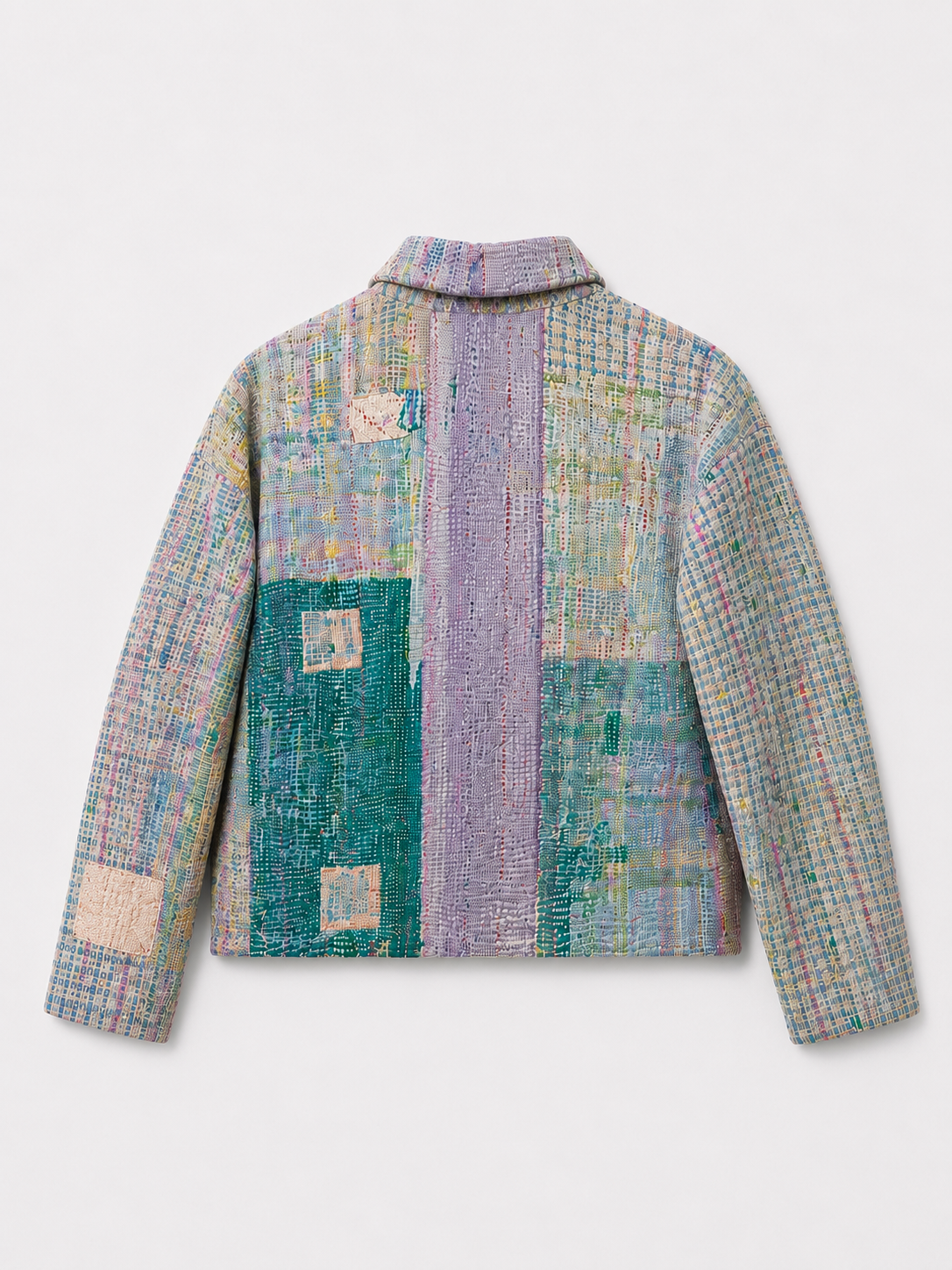 Vintage Quilted Patchwork Jacket “Mosaic”