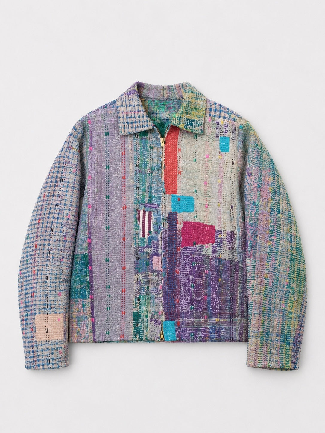 Vintage Quilted Patchwork Jacket “Mosaic”