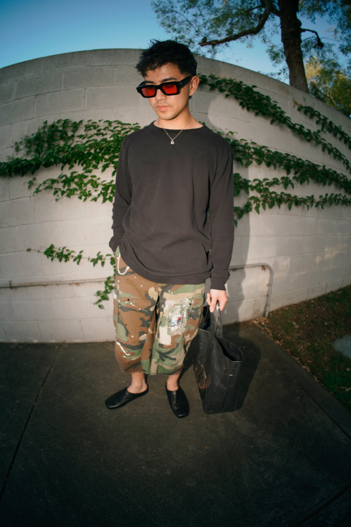 Camo Cargo Shorts